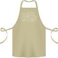 Mathematical Formula Funny Maths Cotton Apron 100% Organic Khaki