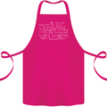 Mathematical Formula Funny Maths Cotton Apron 100% Organic Pink