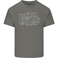 Mathematical Formula Funny Maths Kids T-Shirt Childrens Charcoal