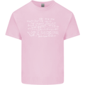 Mathematical Formula Funny Maths Kids T-Shirt Childrens Light Pink