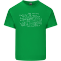 Mathematical Formula Funny Maths Mens Cotton T-Shirt Tee Top Irish Green