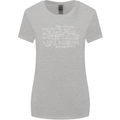 Mathematical Formula Funny Maths Womens Wider Cut T-Shirt Sports Grey
