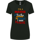 Maths Teacher Have Problems Funny Teaching Womens Wider Cut T-Shirt Black