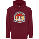 Matter Is Not Lacking in Magic Mushroom LSD Childrens Kids Hoodie Maroon