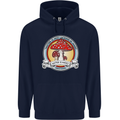 Matter Is Not Lacking in Magic Mushroom LSD Childrens Kids Hoodie Navy Blue