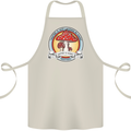 Matter Is Not Lacking in Magic Mushroom LSD Cotton Apron 100% Organic Natural