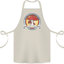 Matter Is Not Lacking in Magic Mushroom LSD Cotton Apron 100% Organic Natural