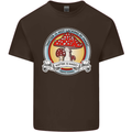 Matter Is Not Lacking in Magic Mushroom LSD Kids T-Shirt Childrens Chocolate