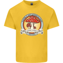 Matter Is Not Lacking in Magic Mushroom LSD Kids T-Shirt Childrens Yellow