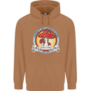 Matter Is Not Lacking in Magic Mushroom LSD Mens 80% Cotton Hoodie Caramel Latte