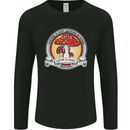 Matter Is Not Lacking in Magic Mushroom LSD Mens Long Sleeve T-Shirt Black