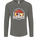 Matter Is Not Lacking in Magic Mushroom LSD Mens Long Sleeve T-Shirt Charcoal