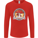 Matter Is Not Lacking in Magic Mushroom LSD Mens Long Sleeve T-Shirt Red