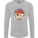 Matter Is Not Lacking in Magic Mushroom LSD Mens Long Sleeve T-Shirt Sports Grey