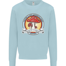 Matter Is Not Lacking in Magic Mushroom LSD Mens Sweatshirt Jumper Light Blue
