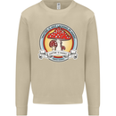 Matter Is Not Lacking in Magic Mushroom LSD Mens Sweatshirt Jumper Sand