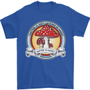 Matter Is Not Lacking in Magic Mushroom LSD Mens T-Shirt Cotton Gildan Royal Blue