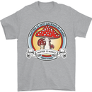 Matter Is Not Lacking in Magic Mushroom LSD Mens T-Shirt Cotton Gildan Sports Grey