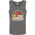 Matter Is Not Lacking in Magic Mushroom LSD Mens Vest Tank Top Charcoal