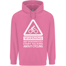May Start Talking About Cycling Cyclist Mens 80% Cotton Hoodie Azelea