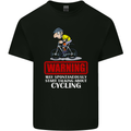 May Start Talking About Cycling Funny Kids T-Shirt Childrens Black