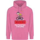 May Start Talking About Cycling Funny Mens 80% Cotton Hoodie Azelea