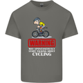 May Start Talking About Cycling Funny Mens Cotton T-Shirt Tee Top Charcoal