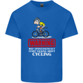 May Start Talking About Cycling Funny Mens Cotton T-Shirt Tee Top Royal Blue