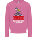 May Start Talking About Cycling Funny Mens Sweatshirt Jumper Azalea