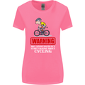 May Start Talking About Cycling Funny Womens Wider Cut T-Shirt Azalea