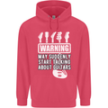 May Start Talking About Guitars Guitarist Childrens Kids Hoodie Heliconia