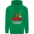 May Start Talking About Guitars Guitarist Childrens Kids Hoodie Irish Green