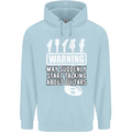 May Start Talking About Guitars Guitarist Childrens Kids Hoodie Light Blue