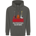 May Start Talking About Guitars Guitarist Childrens Kids Hoodie Storm Grey