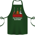 May Start Talking About Guitars Guitarist Cotton Apron 100% Organic Forest Green