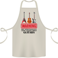 May Start Talking About Guitars Guitarist Cotton Apron 100% Organic Natural