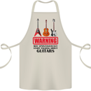 May Start Talking About Guitars Guitarist Cotton Apron 100% Organic Natural