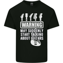 May Start Talking About Guitars Guitarist Kids T-Shirt Childrens Black