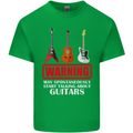 May Start Talking About Guitars Guitarist Kids T-Shirt Childrens Irish Green