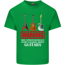 May Start Talking About Guitars Guitarist Kids T-Shirt Childrens Irish Green