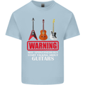 May Start Talking About Guitars Guitarist Kids T-Shirt Childrens Light Blue