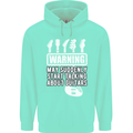 May Start Talking About Guitars Guitarist Mens 80% Cotton Hoodie Peppermint