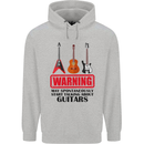 May Start Talking About Guitars Guitarist Mens 80% Cotton Hoodie Sports Grey