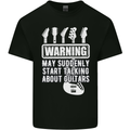 May Start Talking About Guitars Guitarist Mens Cotton T-Shirt Tee Top Black