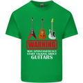 May Start Talking About Guitars Guitarist Mens Cotton T-Shirt Tee Top Irish Green