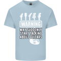 May Start Talking About Guitars Guitarist Mens Cotton T-Shirt Tee Top Light Blue