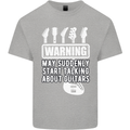 May Start Talking About Guitars Guitarist Mens Cotton T-Shirt Tee Top Sports Grey