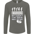 May Start Talking About Guitars Guitarist Mens Long Sleeve T-Shirt Charcoal