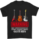 May Start Talking About Guitars Guitarist Mens T-Shirt Cotton Gildan Black