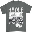 May Start Talking About Guitars Guitarist Mens T-Shirt Cotton Gildan Charcoal